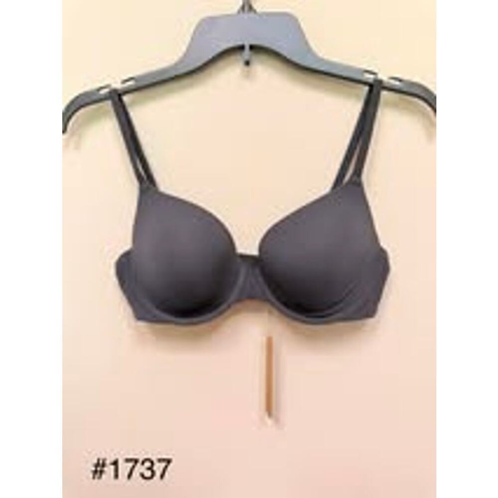 SKIMS FITS EVERYBODY T-Shirt Bra - Onyx Size 34C NWT #1737